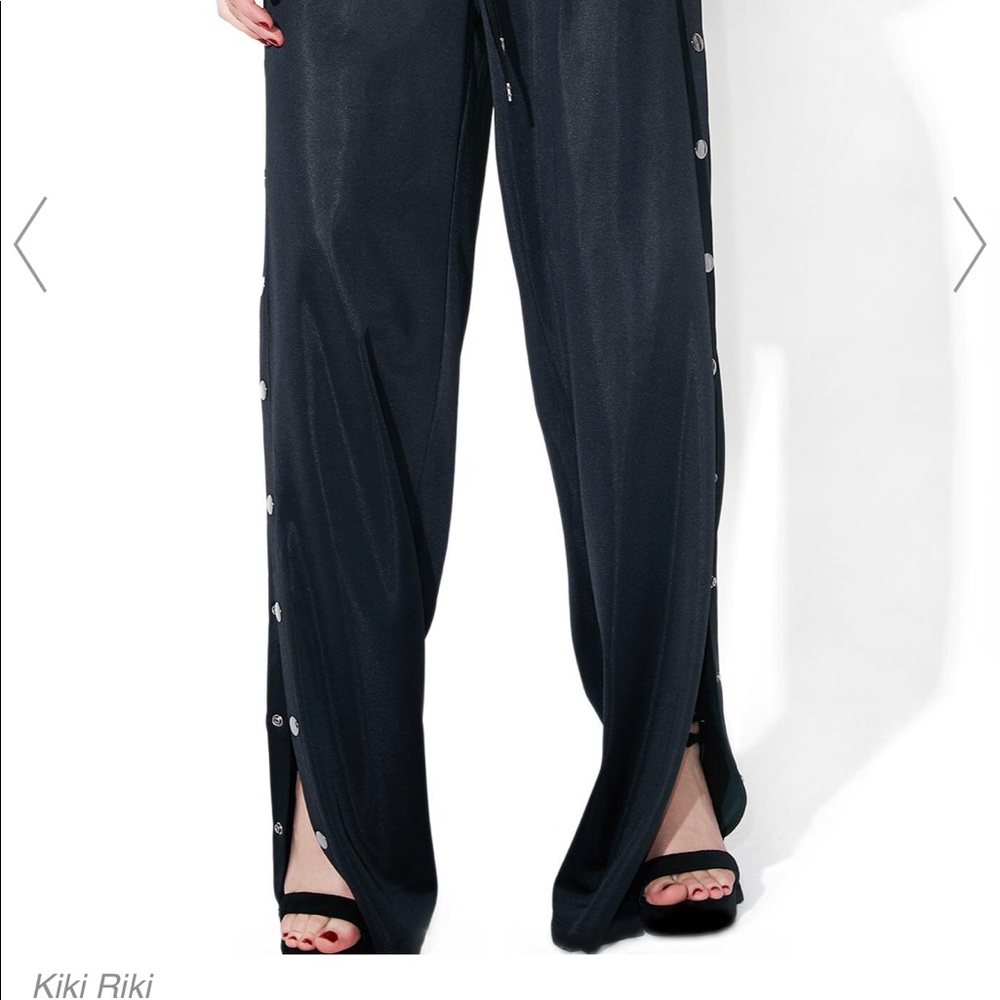 Red Side Button Pants Never Worn New with Tags